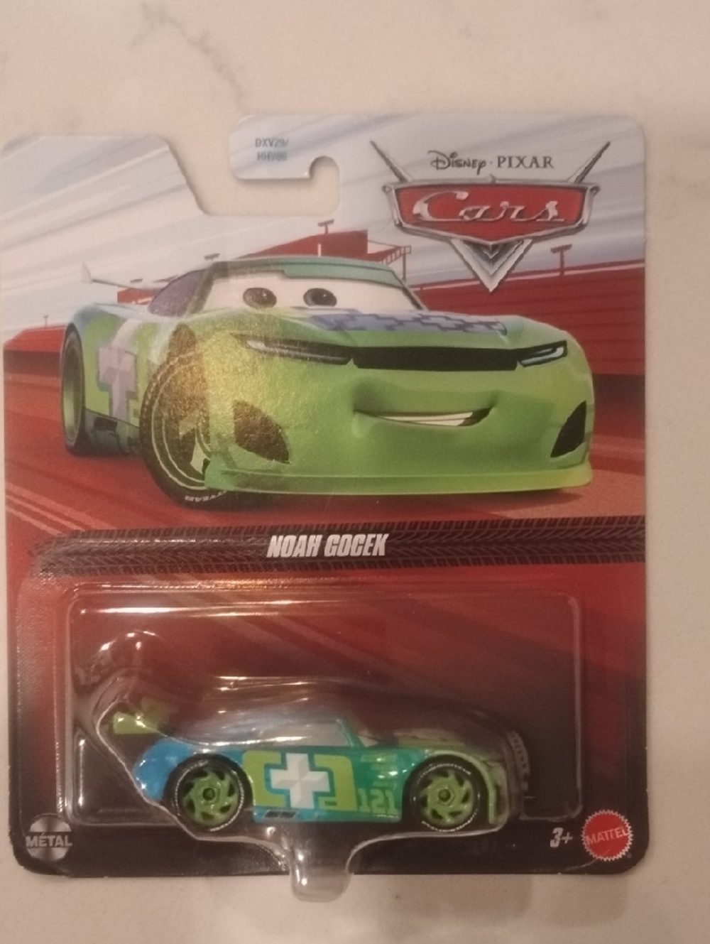 Noah Gocek Green Disney Pixar Cars Die-Cast Toy Car